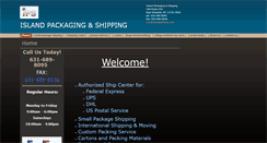 Desktop Screenshot of islandpackship.com